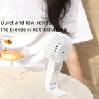 Mini USB Rechargeable Handheld Desktop Neck Fan Summerfix