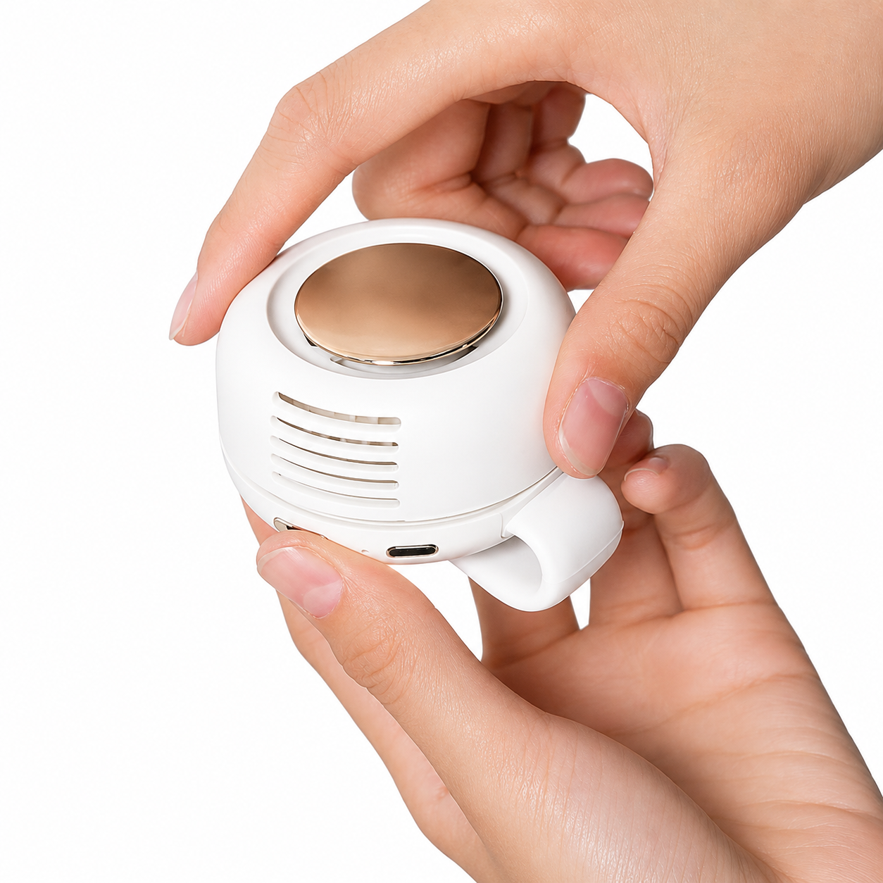 Mini Ventilateur Portatif USB à Accrocher au Cou pour Filles Summerfix
