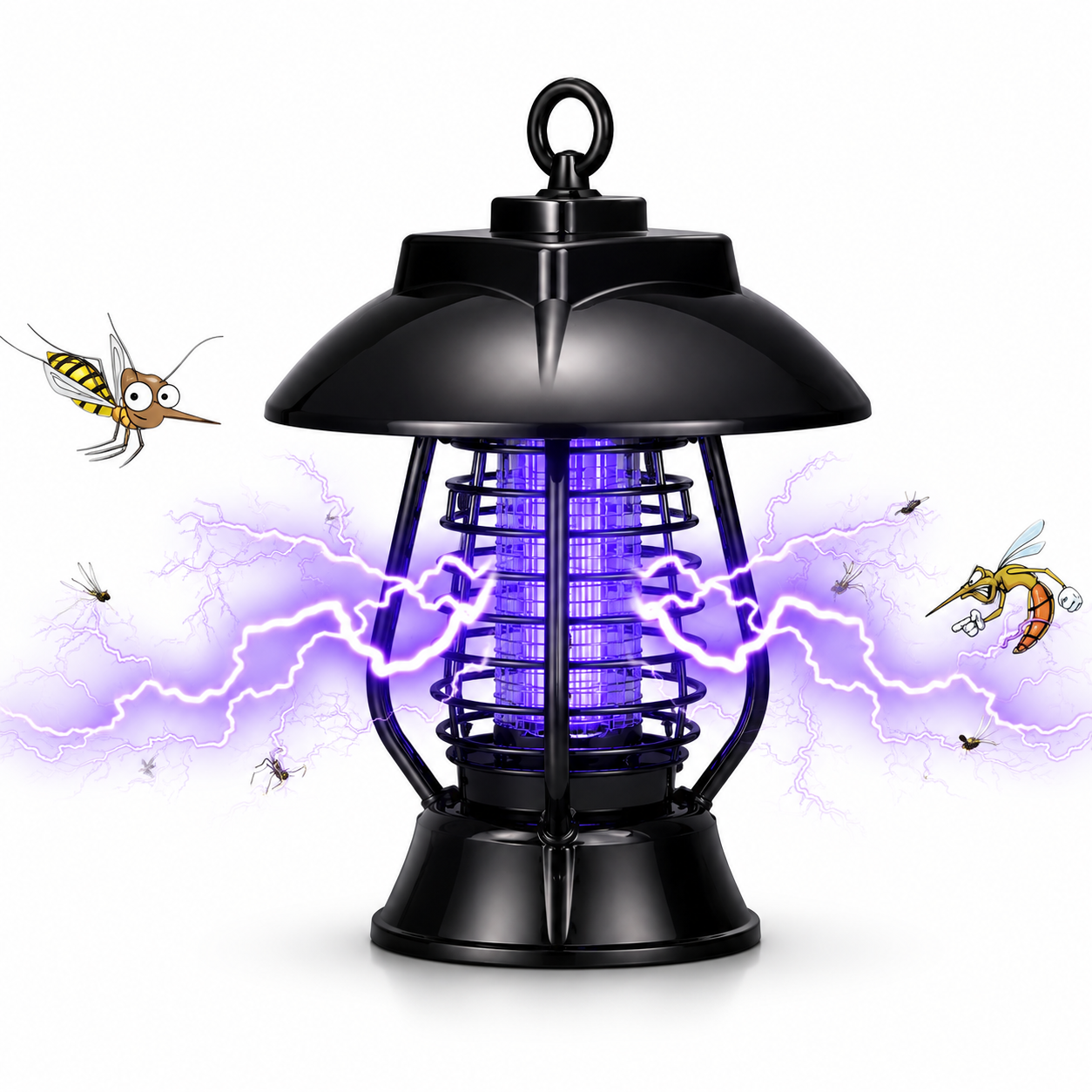 SolarGuard™ — Lampe Anti-Moustiques Solaire Autonome Summerfix