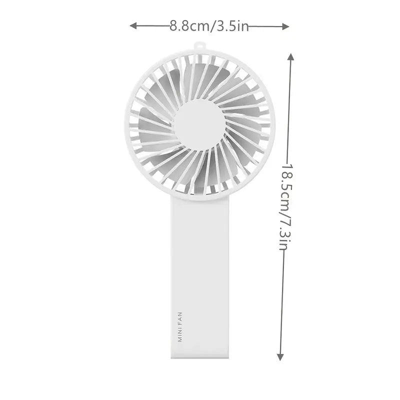 Mini USB Rechargeable Handheld Desktop Neck Fan Summerfix