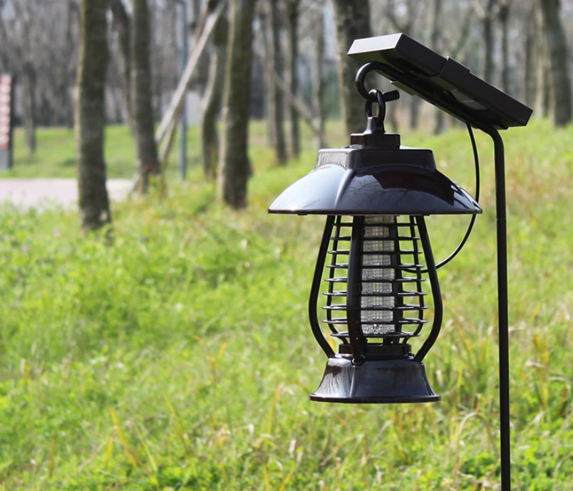 Lampe Solaire Anti-Moustiques - Lumière Répulsive Électronique pour Insectes Summerfix